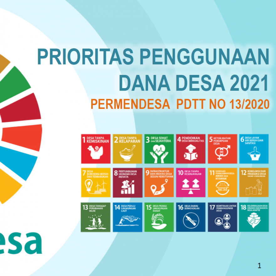 Prioritas penggunaan dana desa 2022